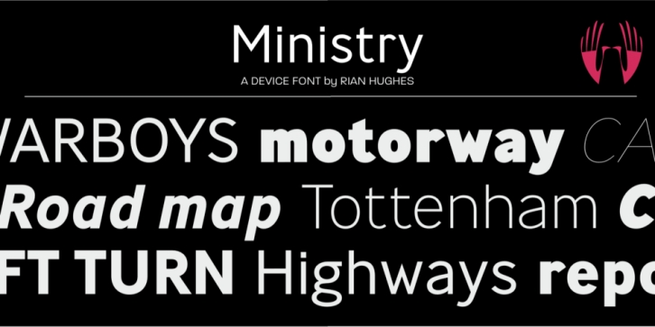 Ministry Font Download