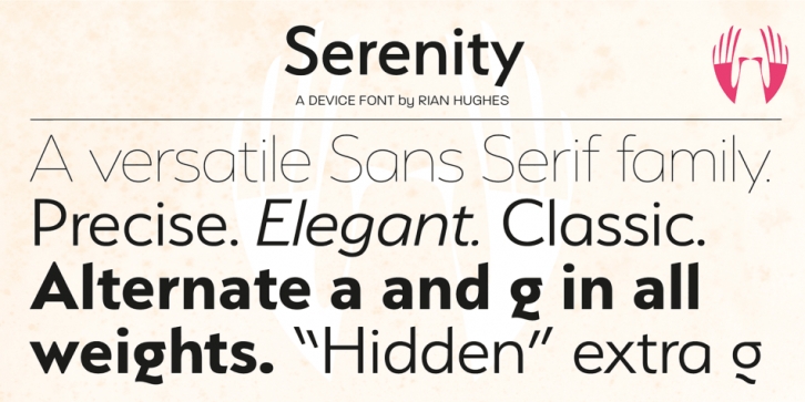 Serenity Font Download