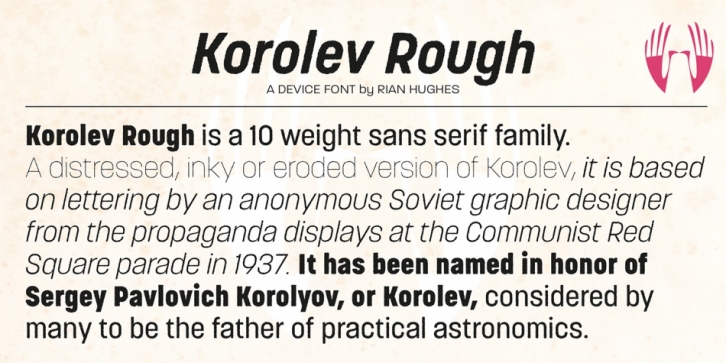 Korolev Rough Font Download