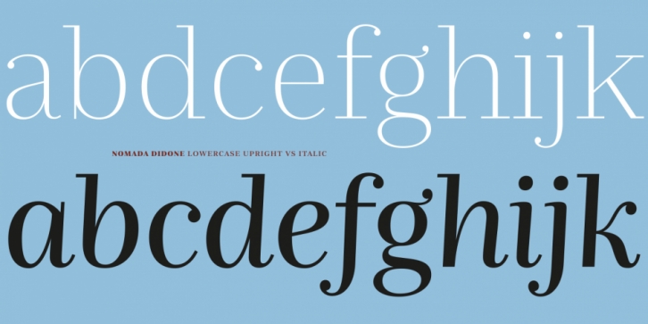 Nomada Didone Font Download