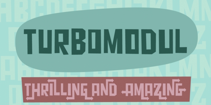 Turbo Modul Font Download