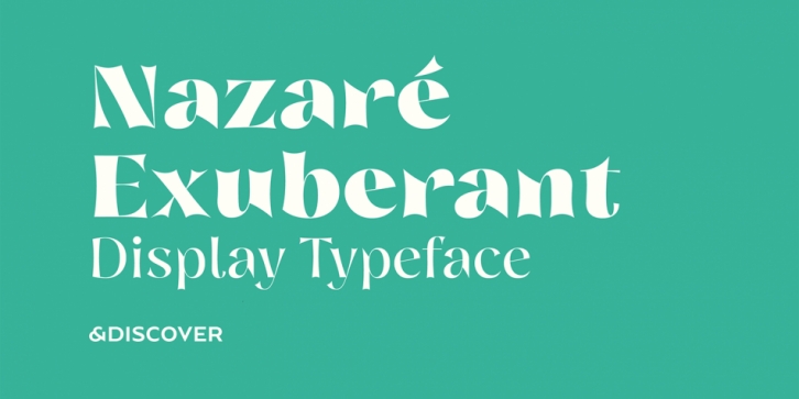 Nazare Exuberant Font Download