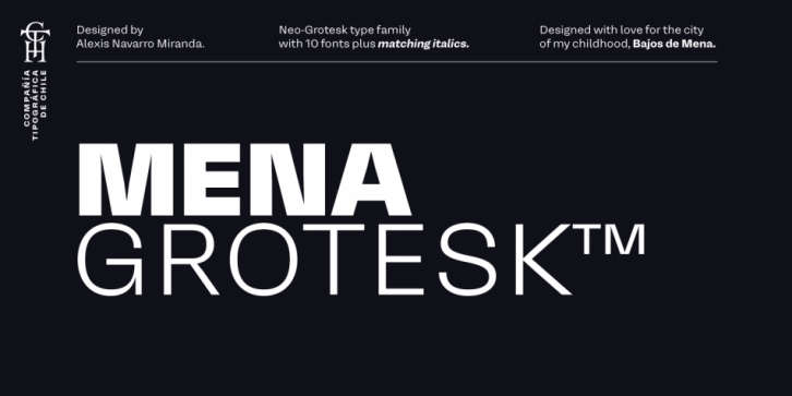 Mena Grotesk Font Download