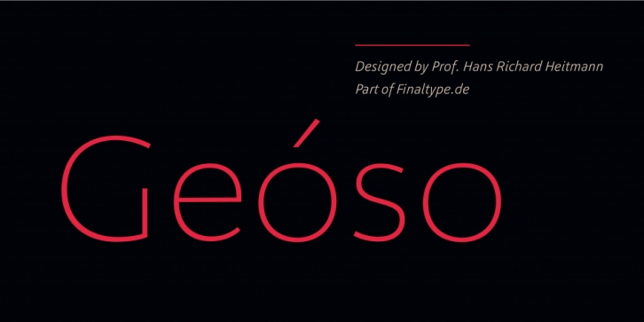 Geóso Font Download