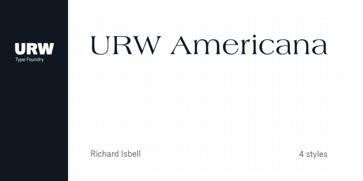 URW Americana Font Download