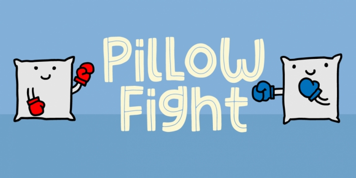 Pillow Fight Font Download