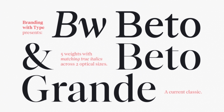 Bw Beto Font Download