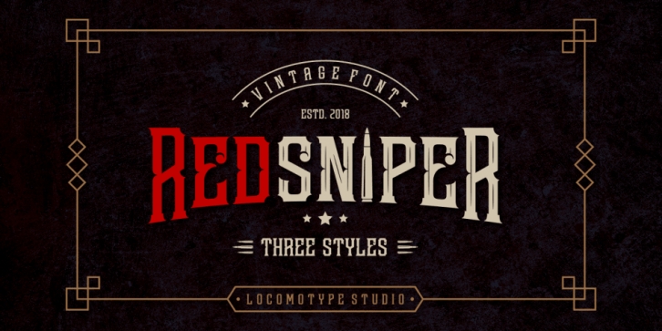 Redsniper Font Download