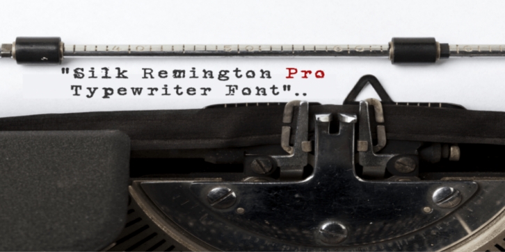 Silk Remington PRO Font Download