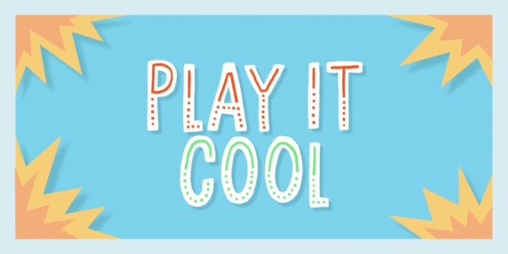 Play it cool Font Download
