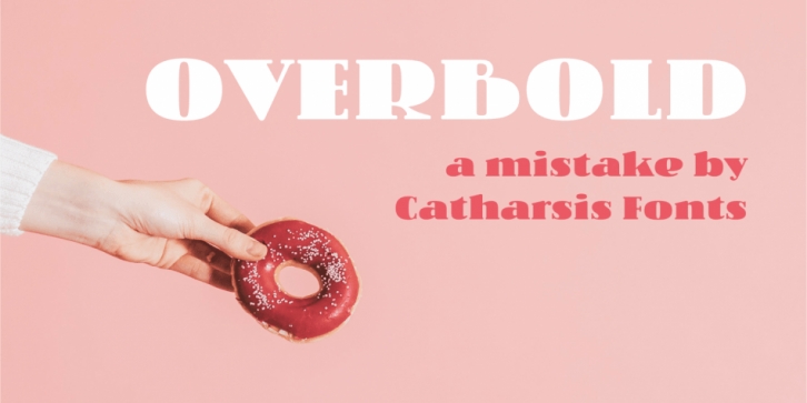 Overbold Font Download