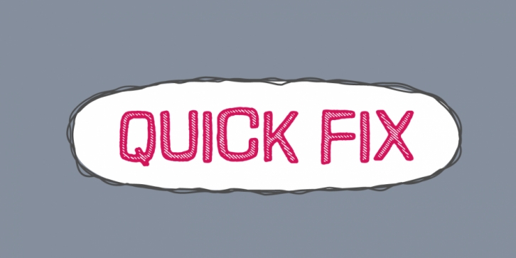 Quick Fix Font Download