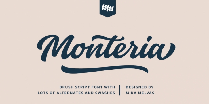 Monteria Font Download