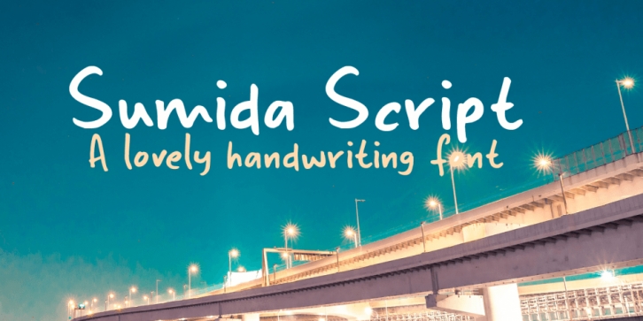 Sumida Script Font Download