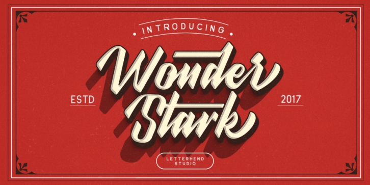 Wonder Stark Font Download