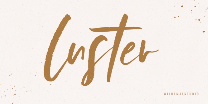 luster Font Download