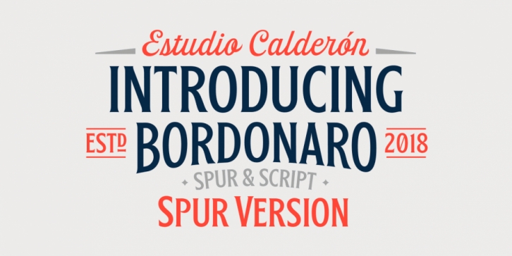 Bordonaro Spur Font Download