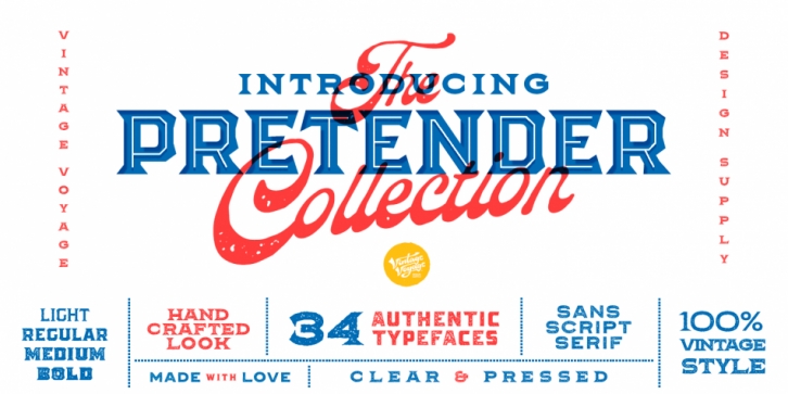 The Pretender Collection Font Download