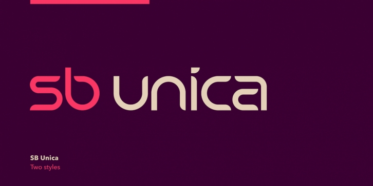 SB Unica Font Download