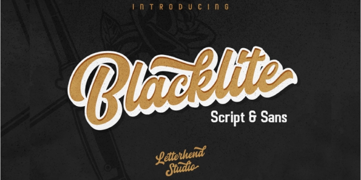 Blacklite Font Download