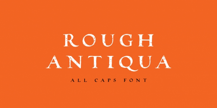 Rough Antiqua Font Download