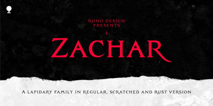 Zachar Font Download