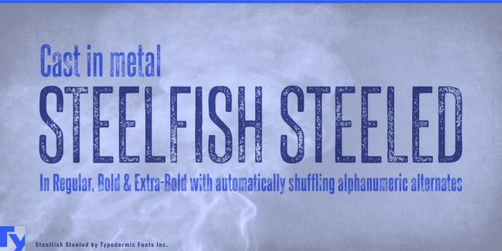 Steelfish Steeled Font Download