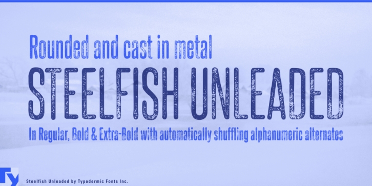 Steelfish Unleaded Font Download