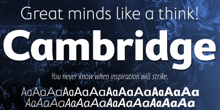 Cambridge Font Download