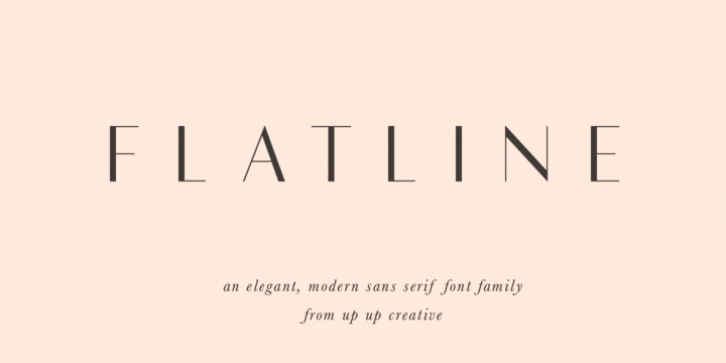 Flatline Font Download