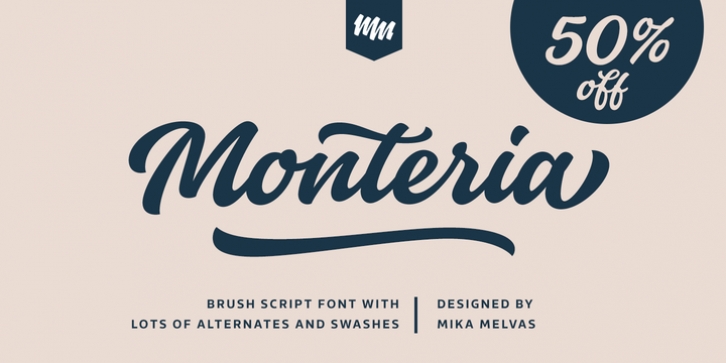 Monteria Font Download