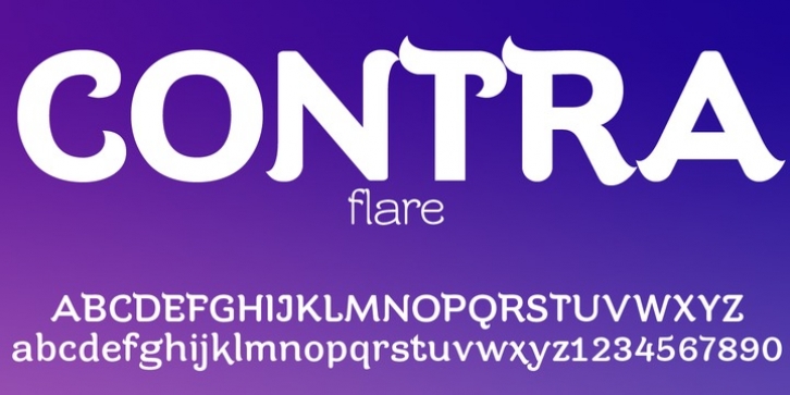 Contra Flare Font Download
