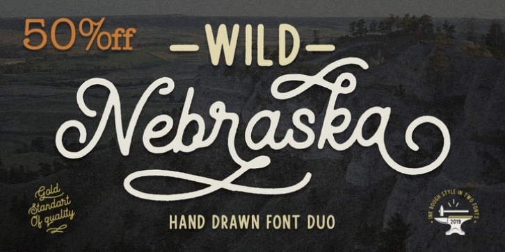 Wild Nebraska Font Download