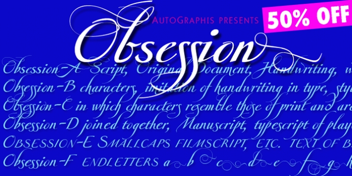 Obsession Font Download