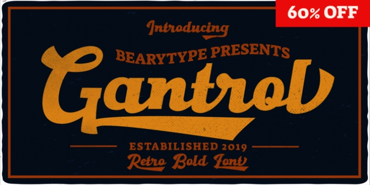 Gantrol Font Download