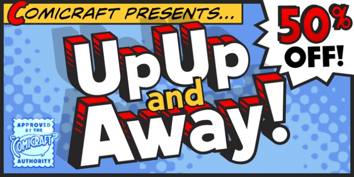 Up Up And Away Font Download