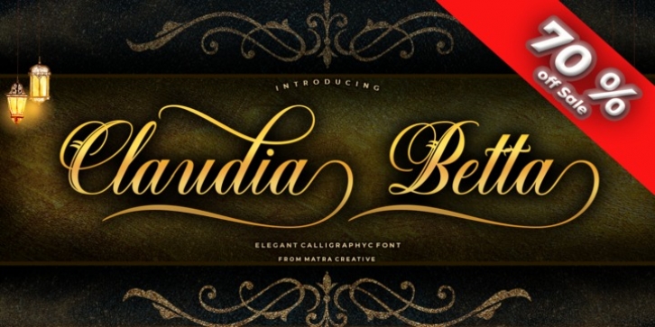 Claudia Betta Font Download