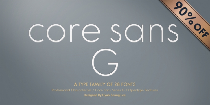 Core Sans G Font Download Core Sans G Font Download