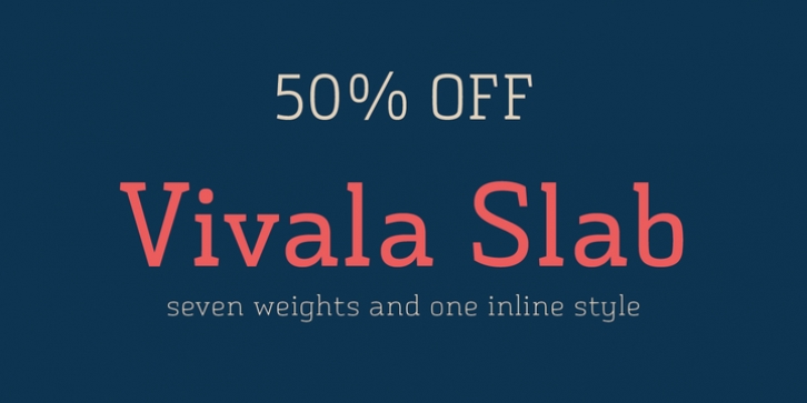 Vivala Slab Font Download