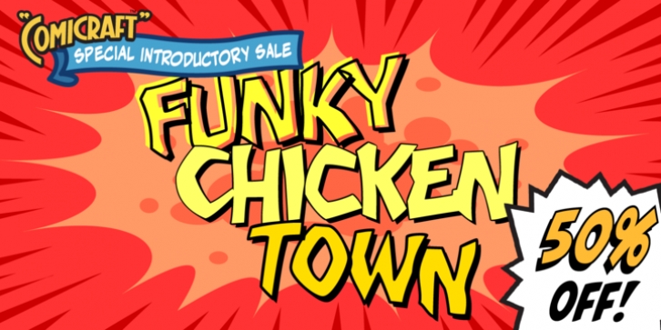 Funky Chicken Town Font Download