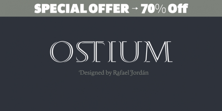 Ostium Font Download