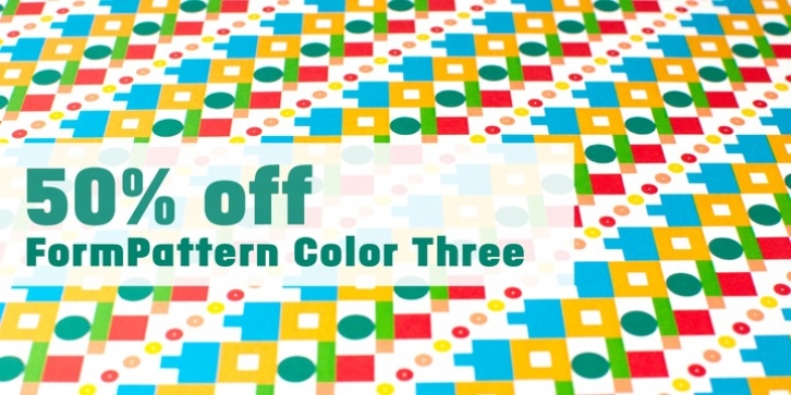 FormPattern Color Three Font Download