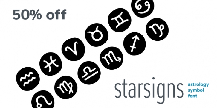 Starsigns Font Download