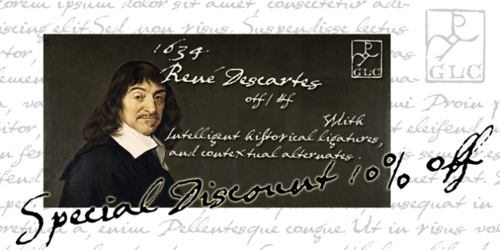 1634 RenÃ© Descartes Font Download