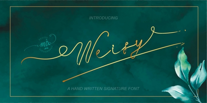 Weisy Font Download