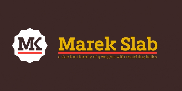 Marek Slab Font Download