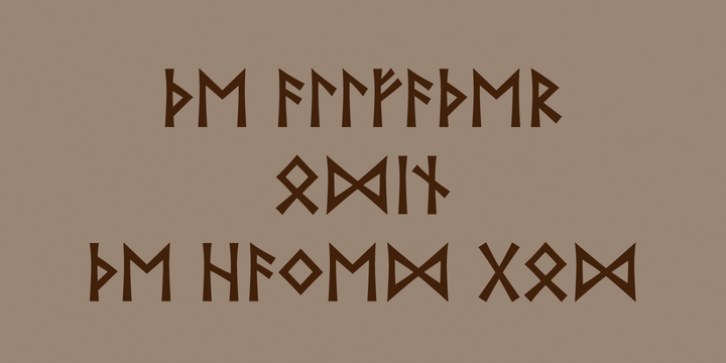 Runik Futhark Font Download