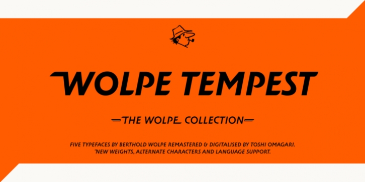 Wolpe Tempest Font Download