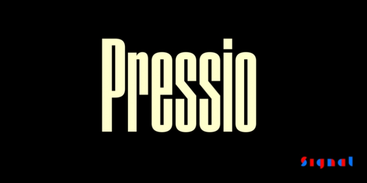 Pressio Font Download