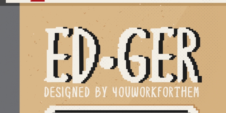 YWFT Edger Font Download